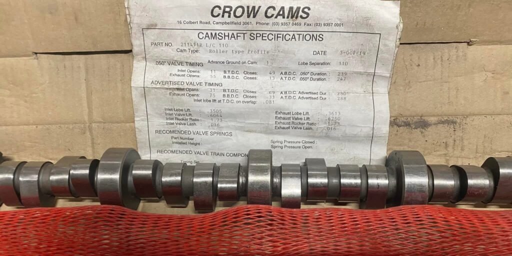 Cleveland solid roller camshaft