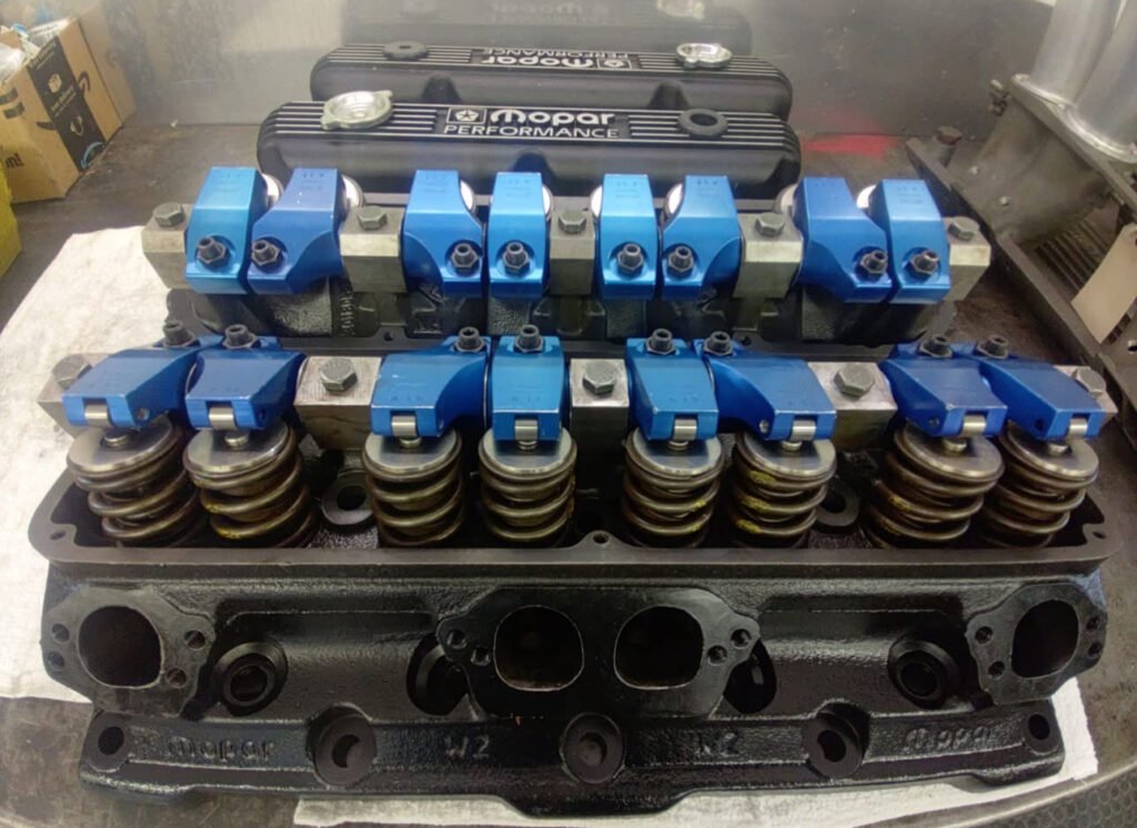 Mopar W2 heads, rockers, valvecovers